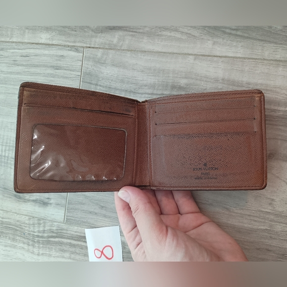 Louis Vuitton Monogram Bifold Wallet Men’s Authentic - Picture 6 of 9